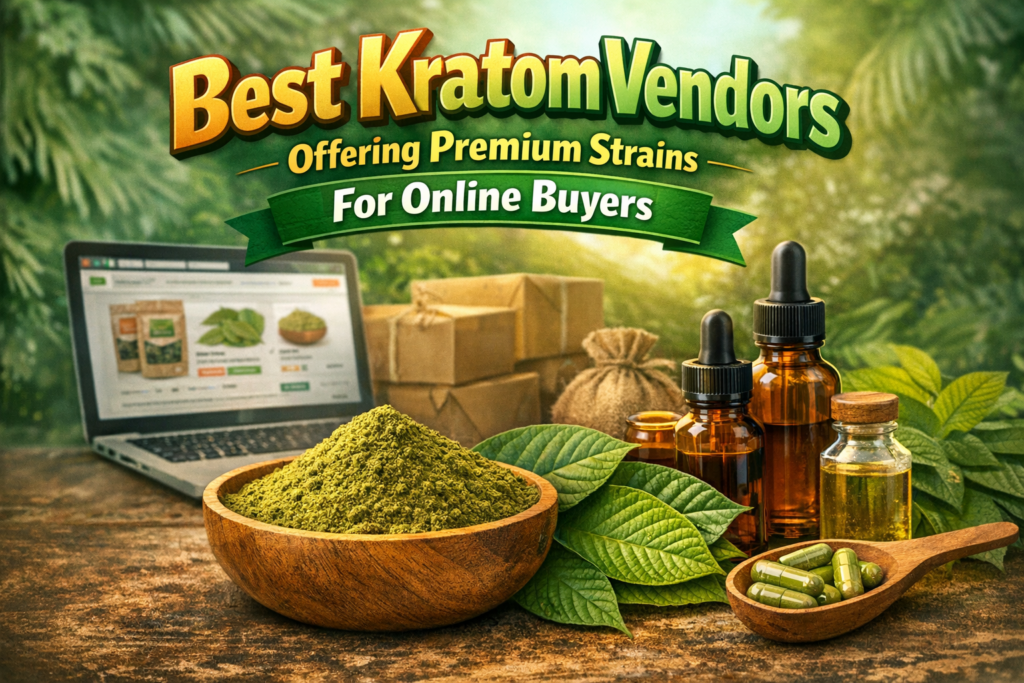 Best Kratom Vendors Offering Premium Strains For Online Buyers