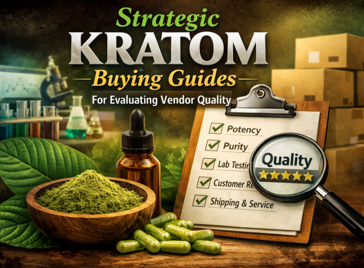 Strategic Kratom Buying Guides For Evaluating Vendor Quality
