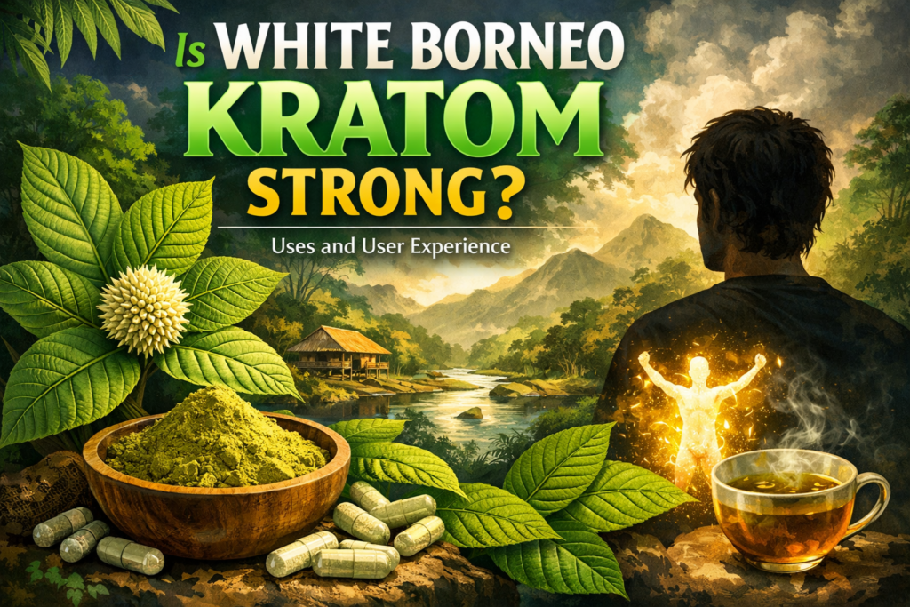 White Borneo Kratom Strong